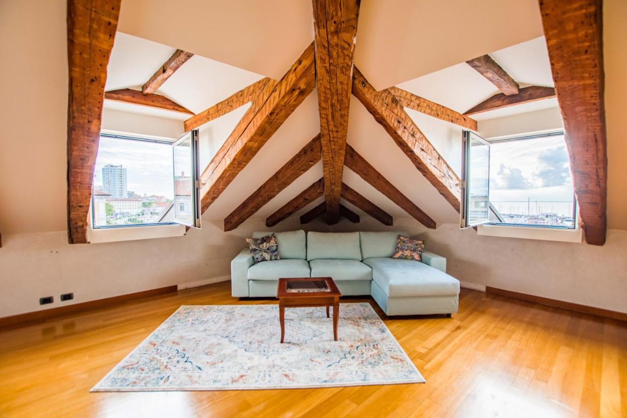 Апартаменты Panorama Loft Триест Экстерьер фото